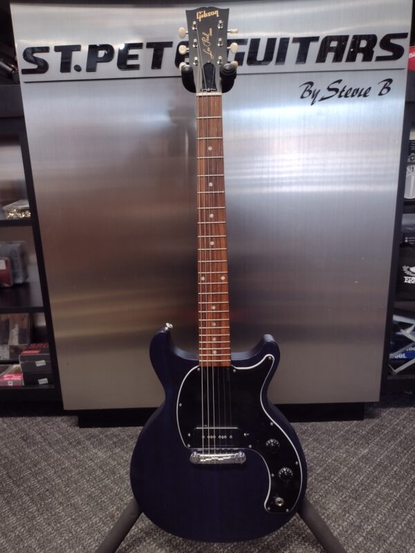 Gibson Les Paul Jr Double Cut DC - Blue Stain