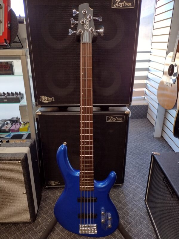 Cort Action Bass 5+, Active, 5 String, Metallic  Blue