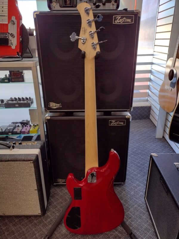 Cort GB 75-JH Bass Trans Red, Active 5 String Bass - Image 2