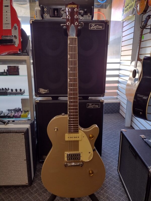 Gretsch G2215 P-90, Junior Jet Club, Sahara Metallic