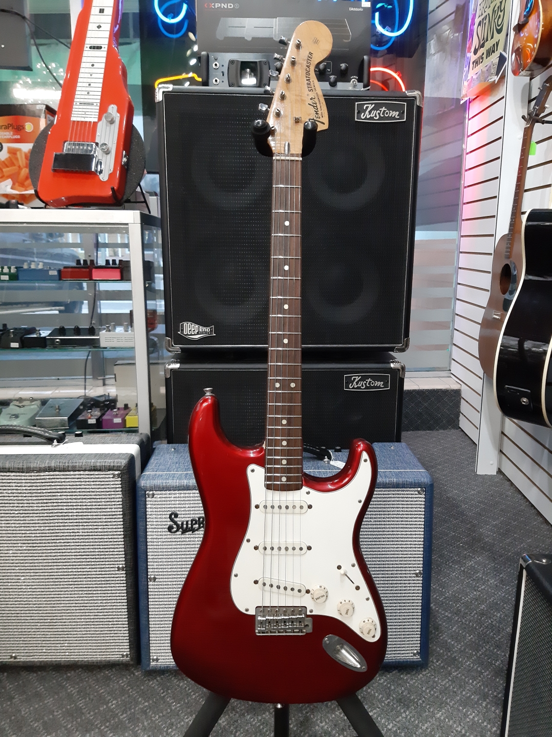 1971 Fender Stratocaster, Candy Apple Red, Neck | ST. PETE GUITARS